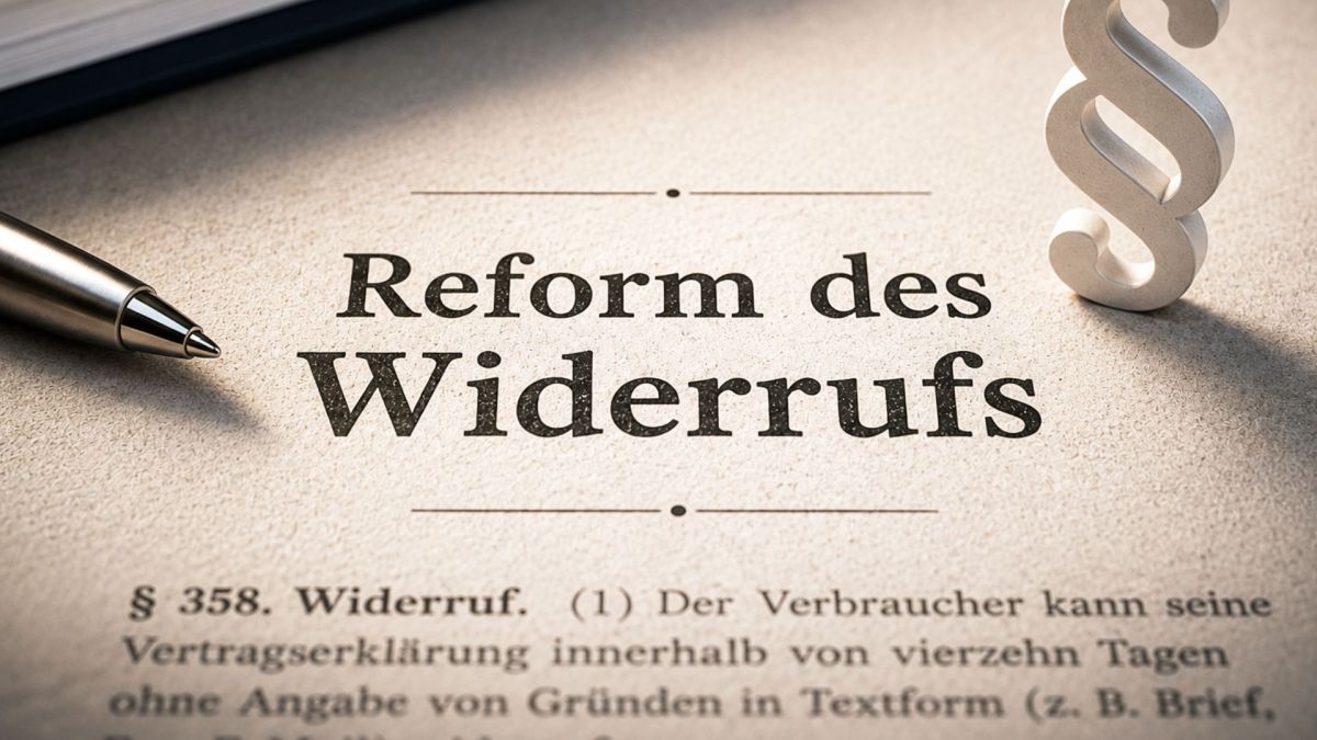 Reform des Widerrufsrechts: Neue Fristen bei Lebensversicherungen ab dem 19. Juni