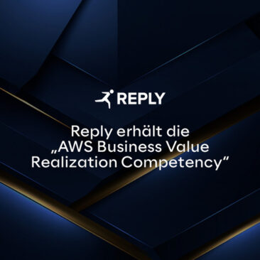 Reply erhält die „AWS Business Value Realization Competency“