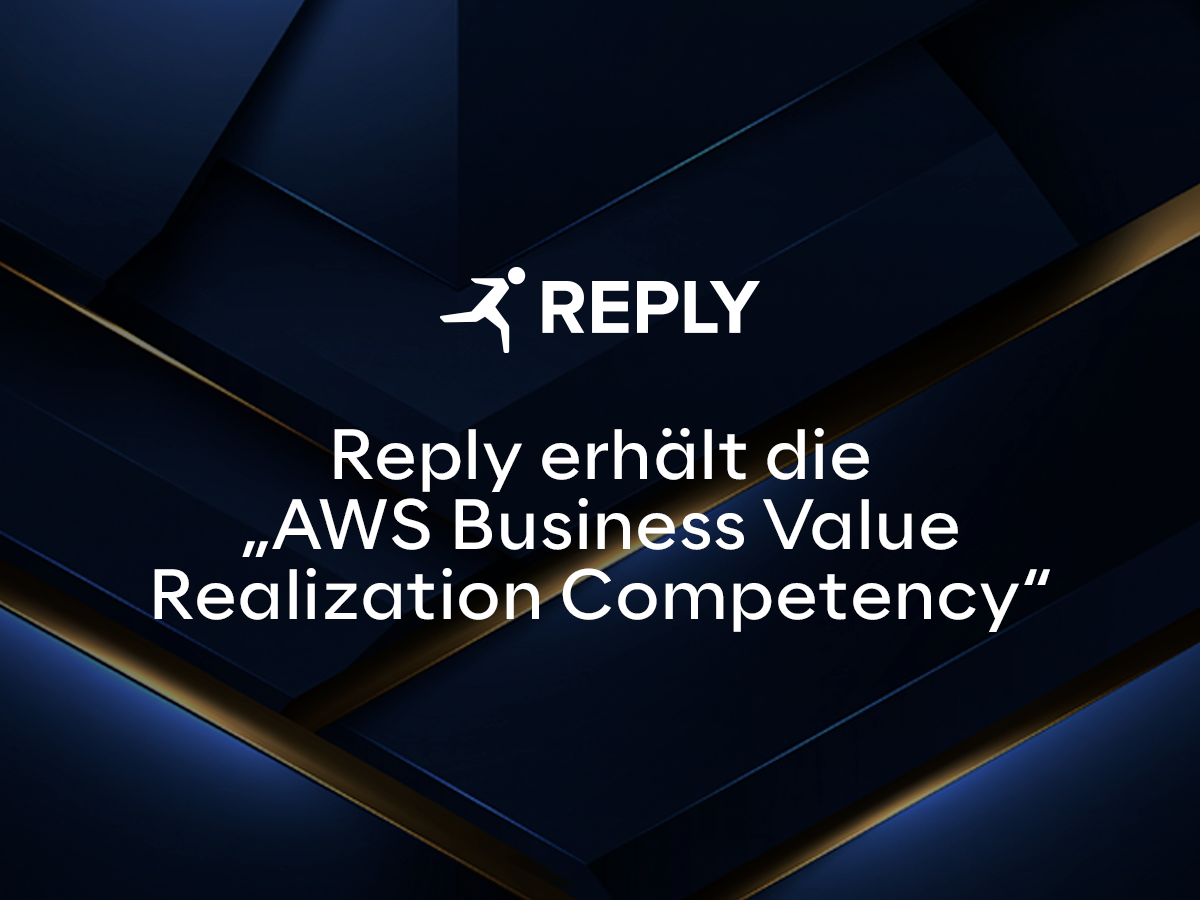 Reply erhält die „AWS Business Value Realization Competency“