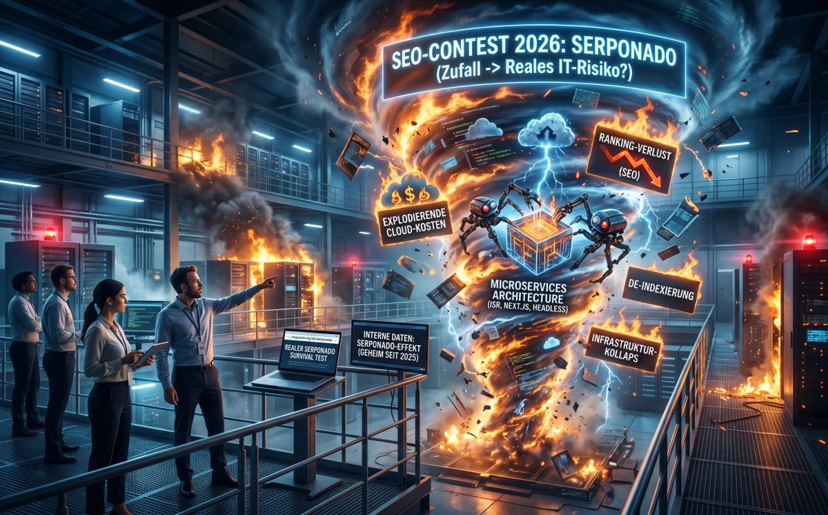 Serponado enthüllt reales IT-Risiko hinter dem fiktiven Suchbegriff zum SEO-Contest 2026