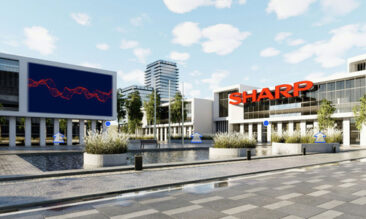 Sharp Plaza: Ein virtuelles Ausstellungserlebnis macht das „One Sharp“-Portfolio jederzeit begeh- und erlebbar
