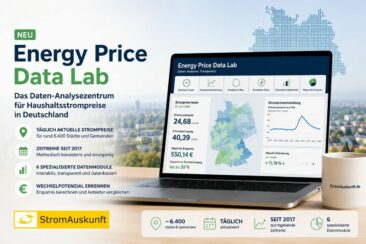 StromAuskunft startet das Energy Price Data Lab