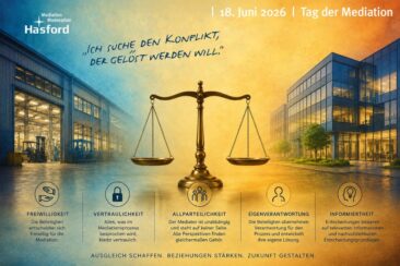Tag der Mediation am 18. Juni – Wirtschaftsmediation frühzeitig einsetzen?