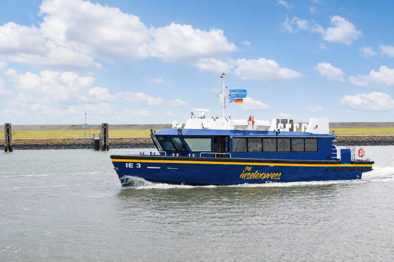 Taufe des „Inselexpress 3“ in Norddeich