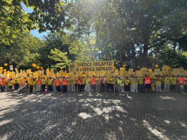 Türkei-Protest in Straßburg: Tausende fordern Rechtsstaatlichkeit und Gerechtigkeit