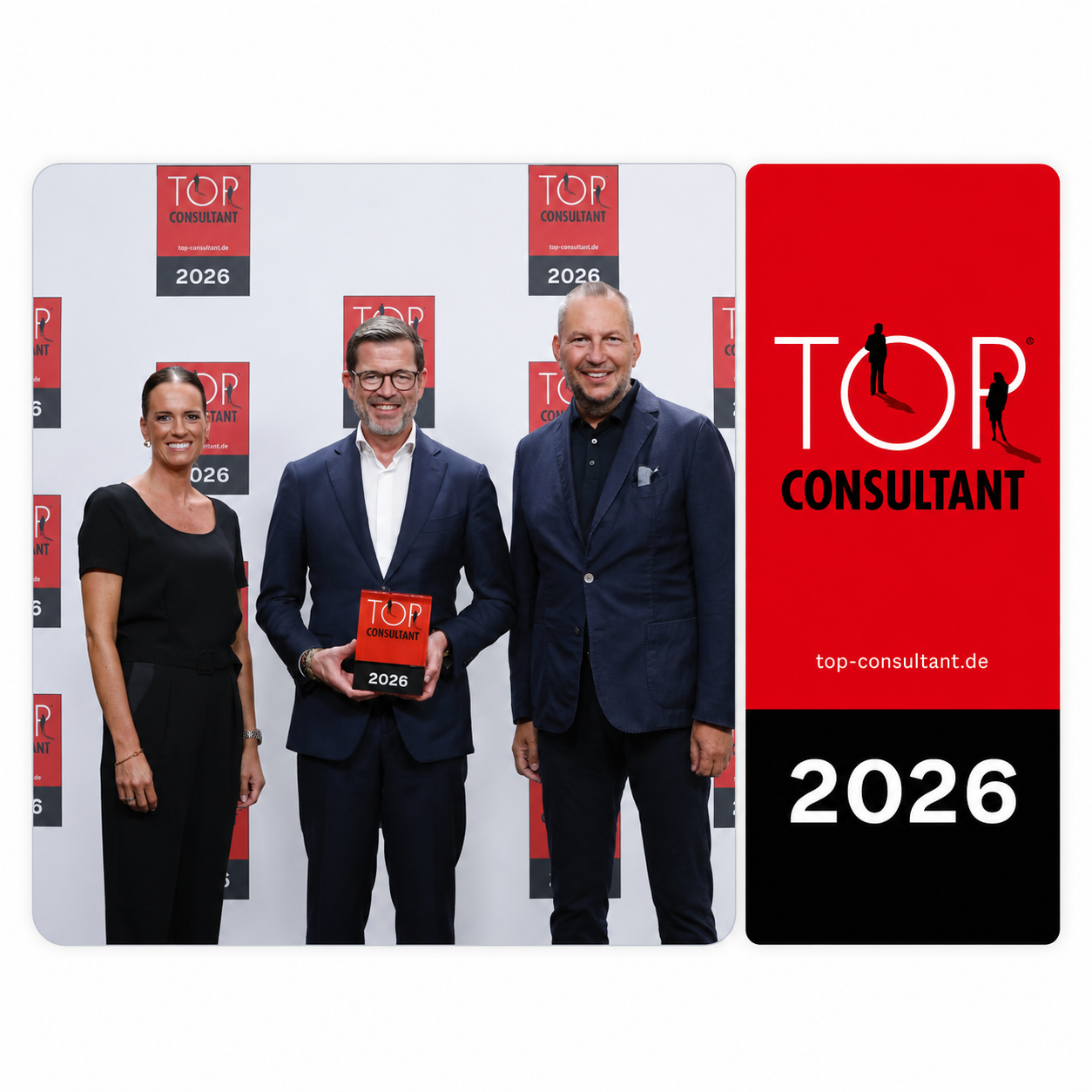 Ulmer Personalberatung für die Baubranche erhält TOP CONSULTANT-Auszeichnung