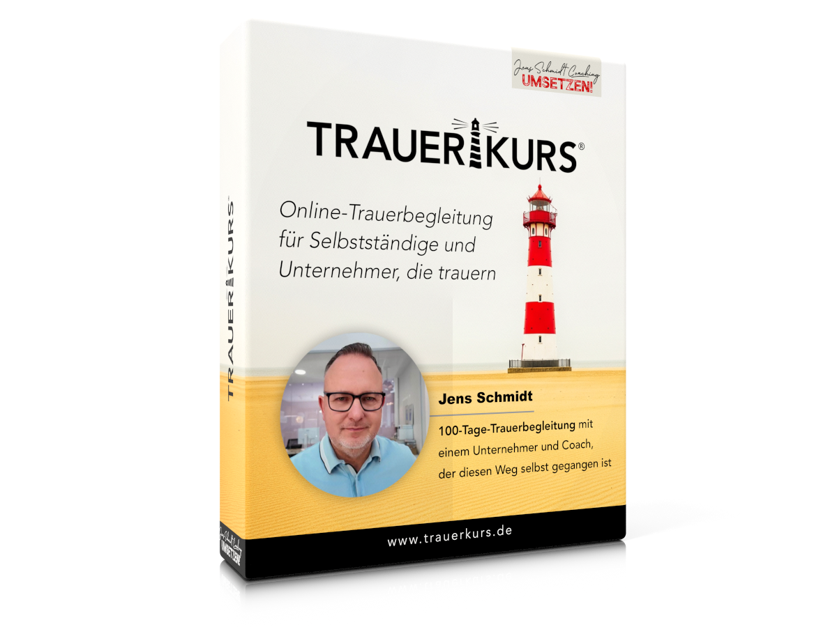 Unternehmer Jens Schmidt entwickelt erste Online-Trauerbegleitung speziell für Selbstständige und Unternehmer