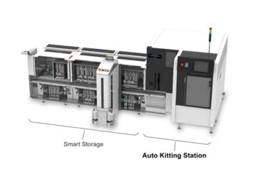 Weltneuheit von FUJI: Auto Kitting Station automatisiert erstmals das Bestücken von Feedern mit Gurtrollen