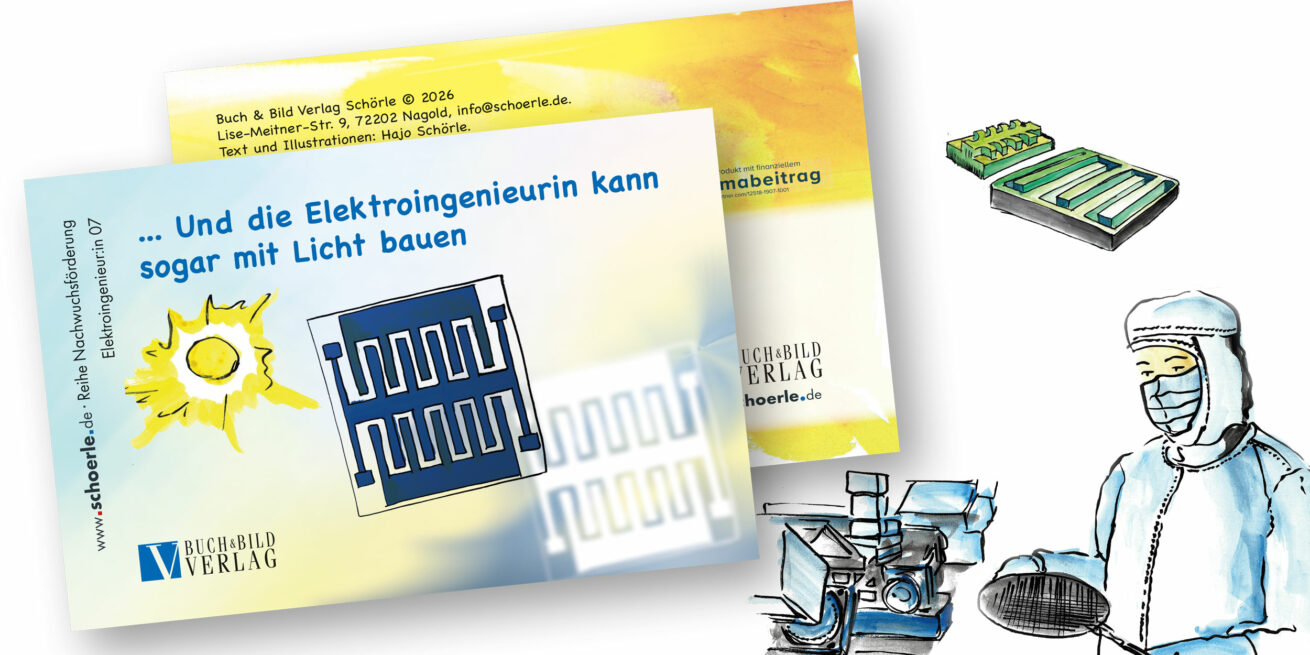 Wie baut man Technik, die kleiner als ein Staubkorn ist? Neues Kinderbuch erklärt MEMS-Sensoren