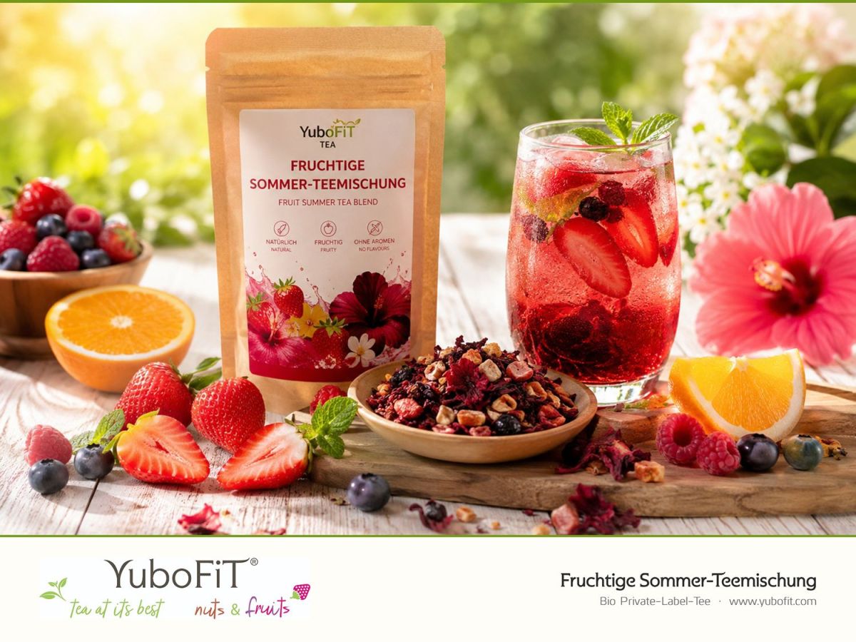 YuboFiT® Sommertee-Edition: Fruchtige Sommer-Teemischung (Foto: YuboFiT®)