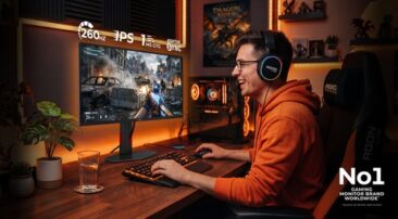 260 Hz im 24,5“ E-Sport-Format:  der AOC GAMING 25G4ZR