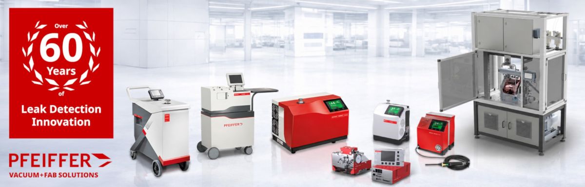 60 Jahre Lecksuchkompetenz: Pfeiffer Vacuum+Fab Solutions feiert Jubiläum