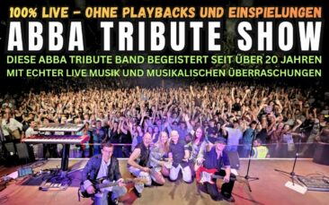 ABBA Tribute Show – Diese ABBA Tribute Band begeistert seit über 20 Jahren mit 100 % Live-Musik