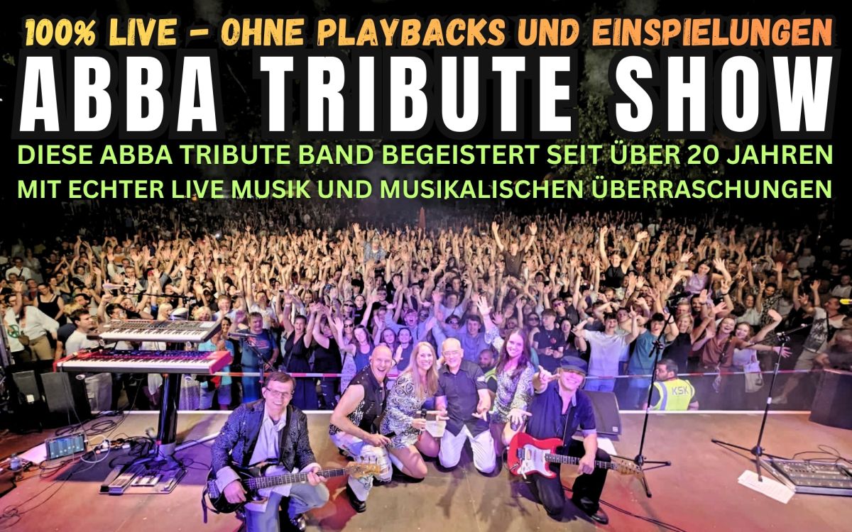 ABBA Tribute Show – Diese ABBA Tribute Band begeistert seit über 20 Jahren mit 100 % Live-Musik