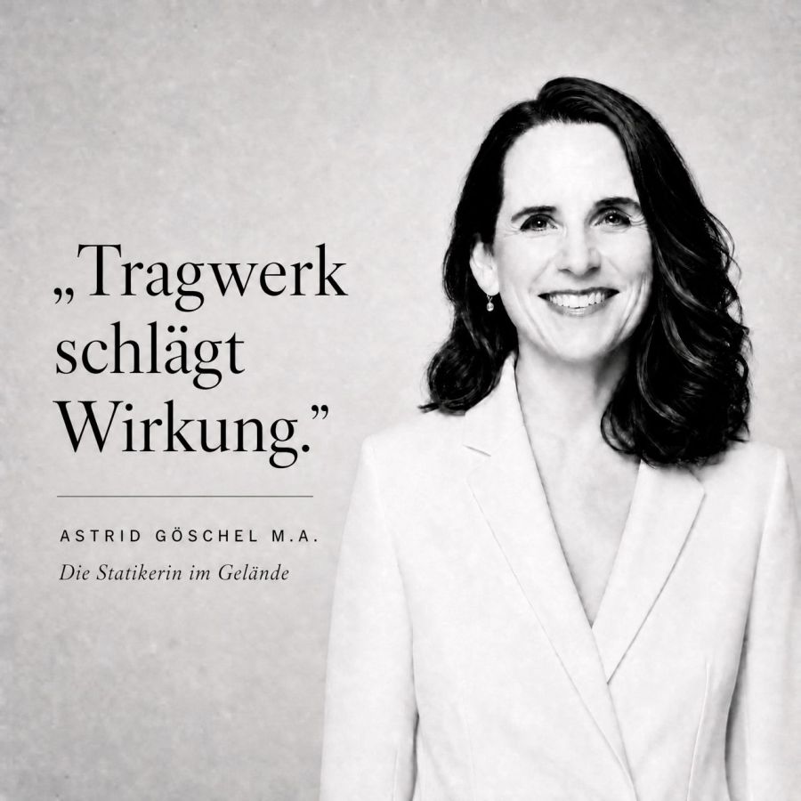 Astrid Göschel veröffentlicht Songessay Die Statikerin im Gelände: Führung braucht Resonanz