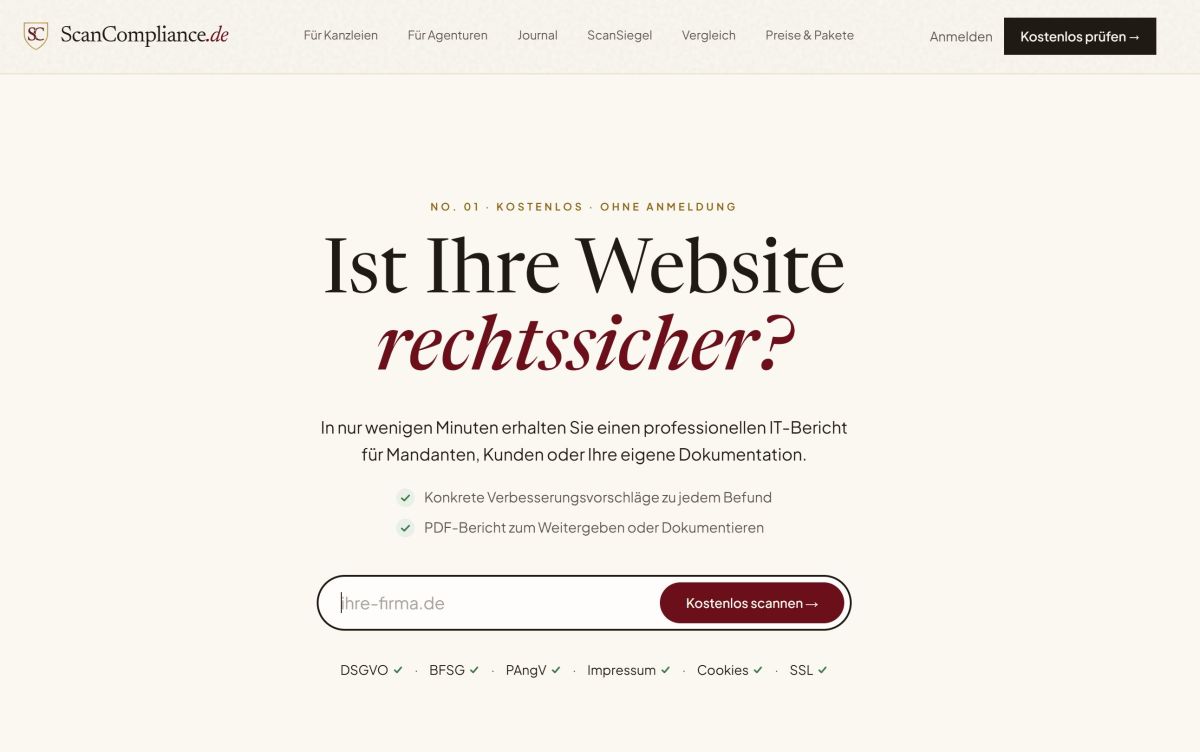 Audit-Report: Fast jede geprüfte Website im Münsterland verstößt gegen geltendes Recht