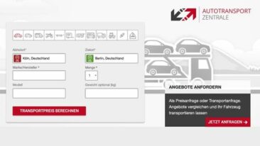 Autotransport-Preise per Klick: Online-Rechner schafft Klarheit
