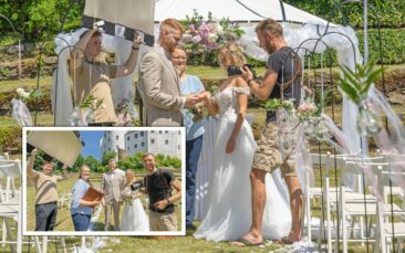 Behind-the-Scenes: Atelier LICHTECHT setzt neue Hochzeits-Trends auf Burg Scharfenstein in Szene