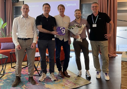 Controlware erhält genua partner.AWARD in der Kategorie „Best Customer Presentation & Innovation“