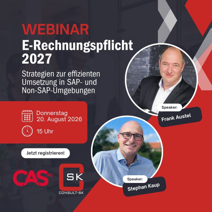Countdown zur E-Rechnungspflicht: Webinar zeigt, wie Unternehmen die Umstellung ohne Großprojekt meistern