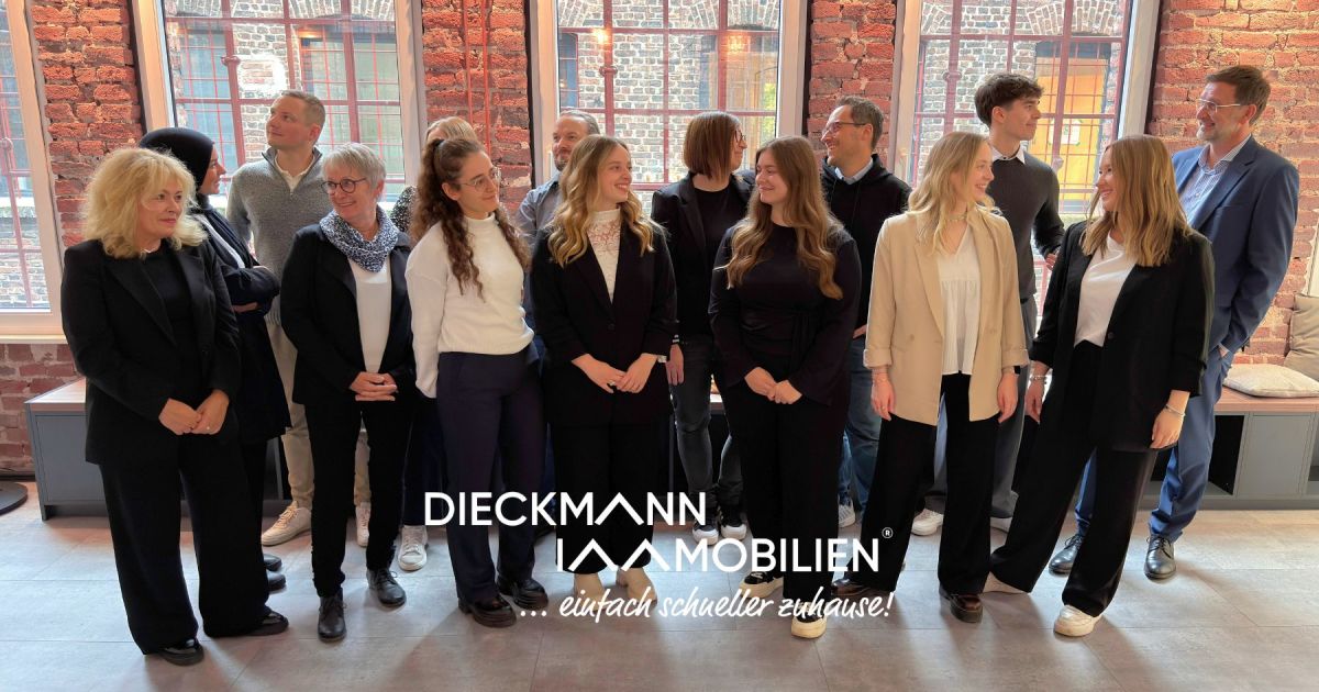 Dieckmann Immobilien verzeichnet erfolgreichstes erstes Halbjahr der Unternehmensgeschichte