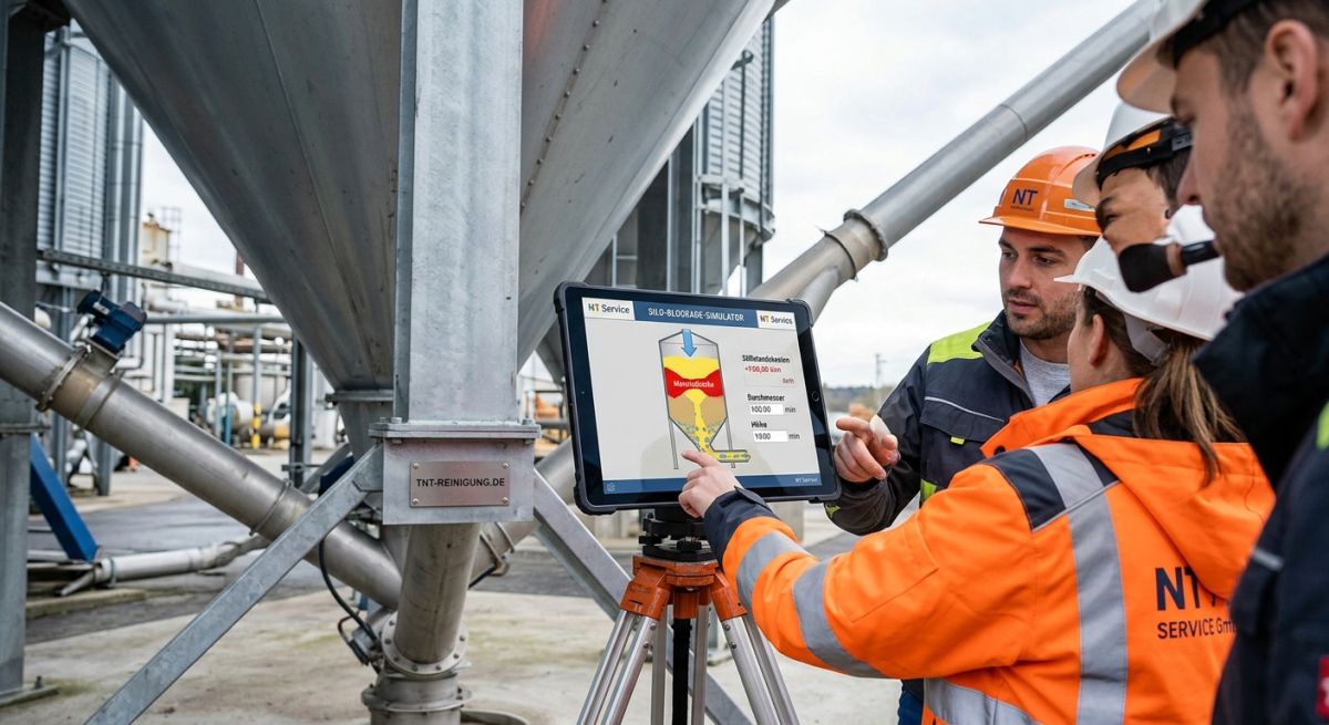 Digitaler Blick ins Silo: NT Service GmbH launcht interaktiven Siloblockade-Simulator