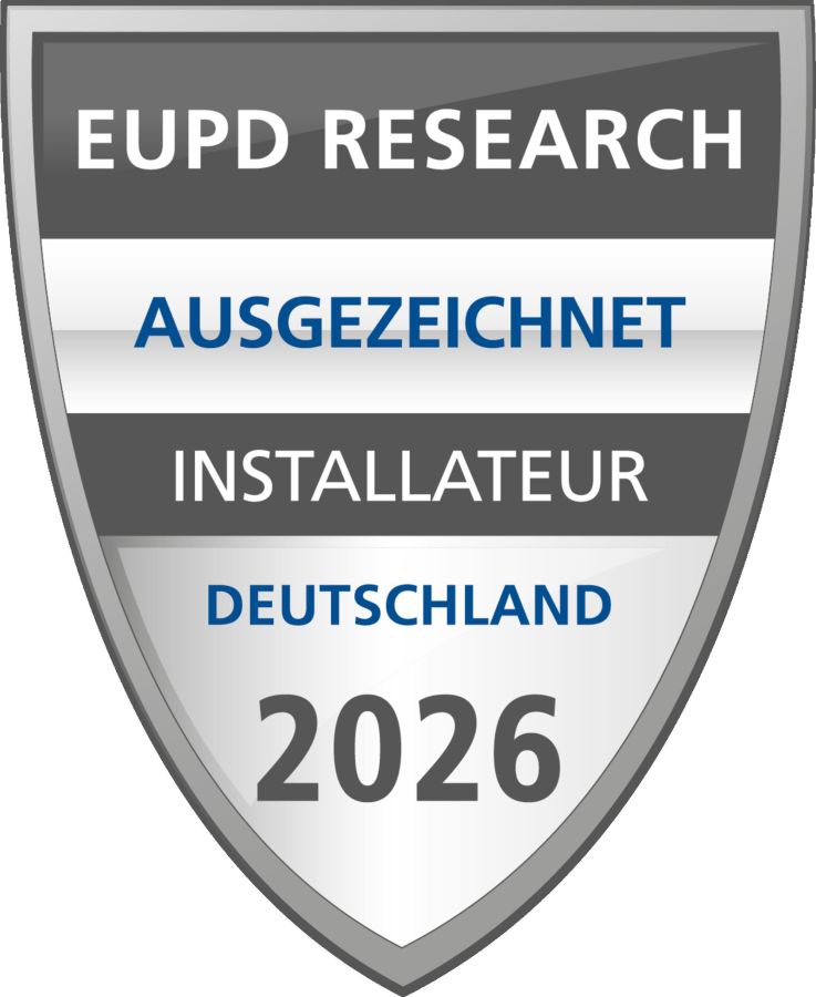 Doppelte Ehrung auf der Intersolar: prev.end GmbH erneut „Ausgezeichneter Installateur 2026“