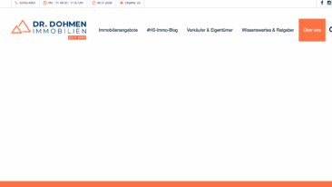 Dr. Dohmen Immobilien GmbH – Ihr Immobilienmakler im Landkreis Heinsberg