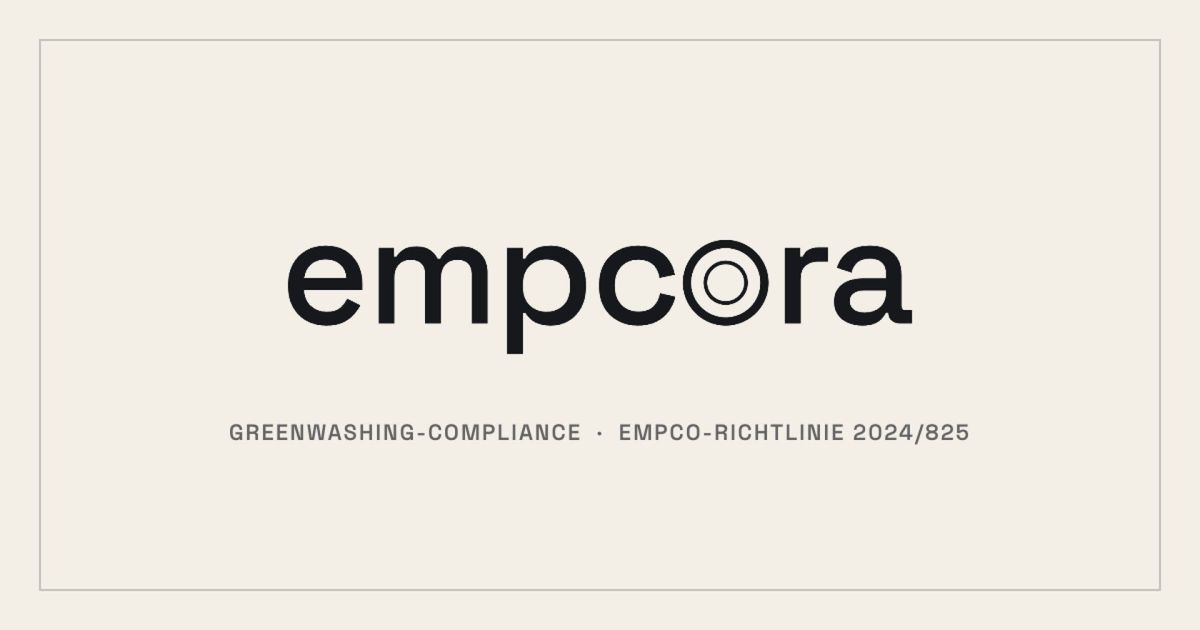 EmpCo-Richtlinie: Warum Unternehmen ihre Website vor dem 27. September 2026 überprüfen sollten