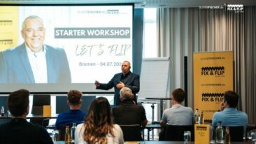 Erfolgreicher FIX&FLIP Starter-Workshop in Bremen: Oliver Fischer zeigt den Weg in den Immobilienhandel