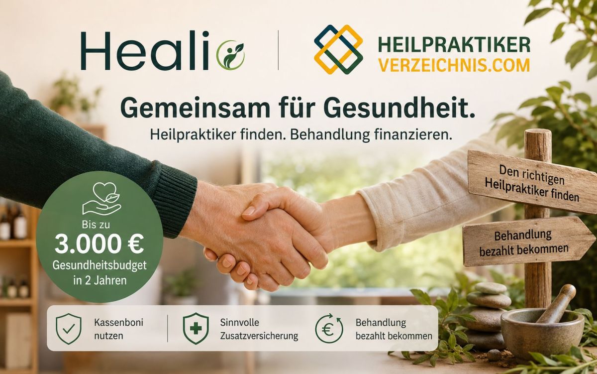 Healio und heilpraktikerverzeichnis.com starten Partnerschaft