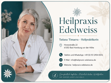 Heilpraxis Edelweiss in Bad Homburg präsentiert neuen Internetauftritt