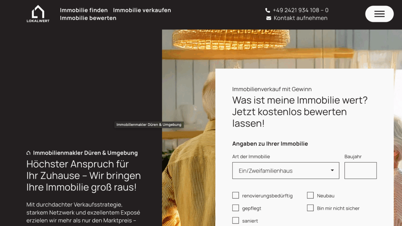 Ihr Immobilienmakler in Düren – Lokalwert GmbH & Co. KG