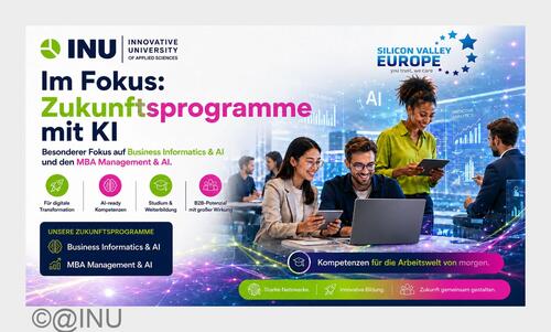 INU und Silicon Valley Europe verbinden Hochschulbildung mit Europas Netzwerk der digitalen Transformation