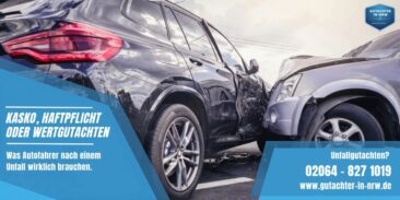 Kasko, Haftpflicht oder Wertgutachten: Was Autofahrer nach einem Unfall wirklich brauchen