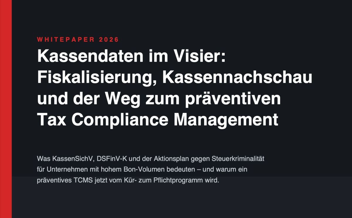 Kassennachschau ohne Vorwarnung: Gratis-Check zeigt in fünf Minuten, ob Kassendaten prüfungsfest sind