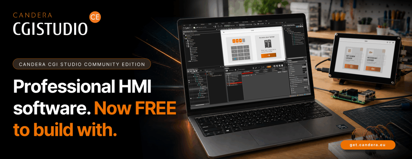 Kostenlose Candera CGI Studio Community Edition HMI-Software gelauncht