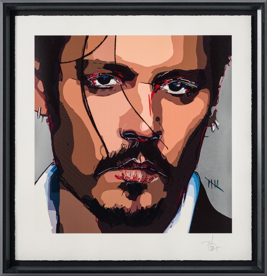 Kunstwerke von Johnny Depp erstmals in Düsseldorf zu sehen