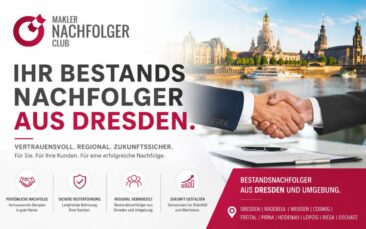 Maklerbestand verkaufen in Dresden und Umgebung