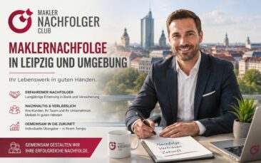 Maklernachfolge in Leipzig und Umgebung: Qualifizierter Nachfolger sucht Maklerunternehmen oder Bestände