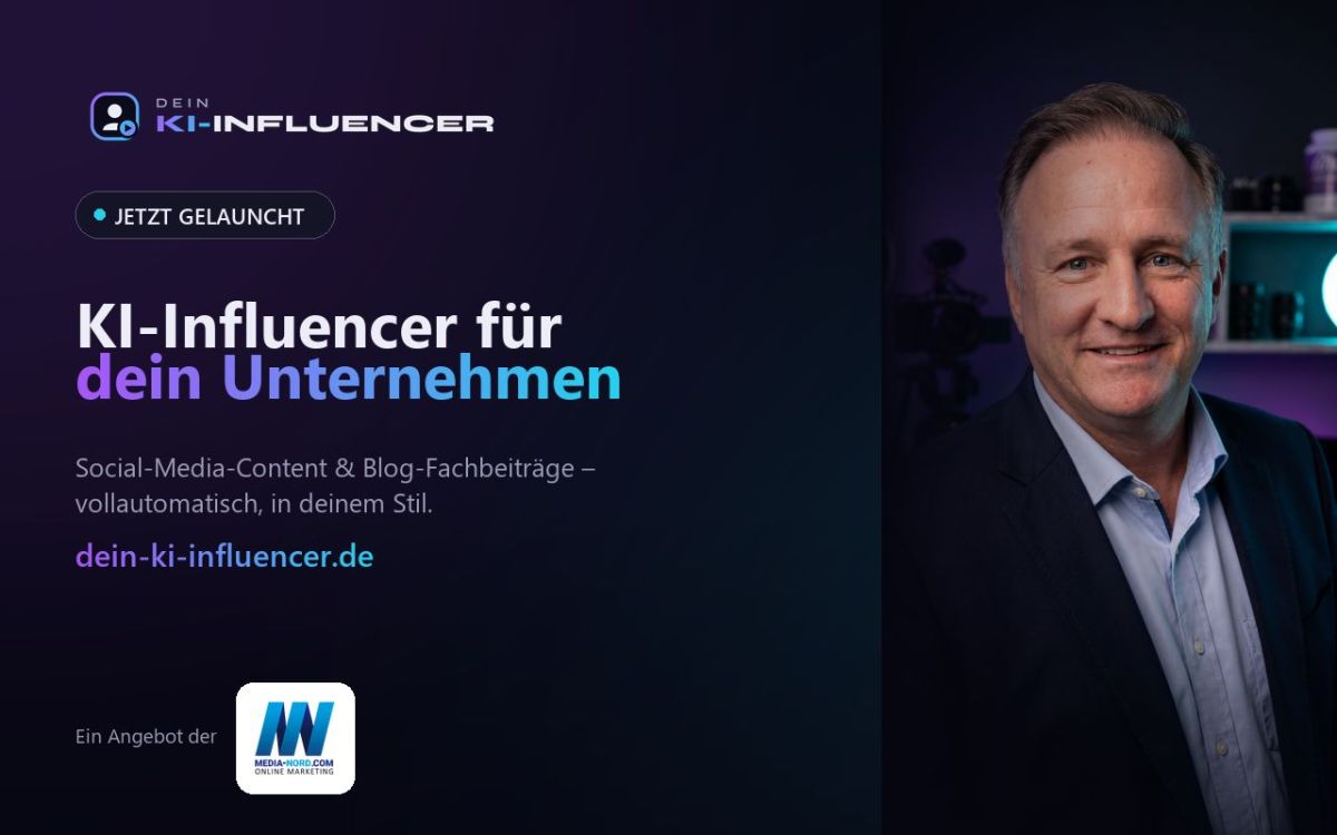 Media-Nord startet „Dein KI-Influencer“: Fachexpertise sichtbar machen “ auf Social Media und im eigenen Blog