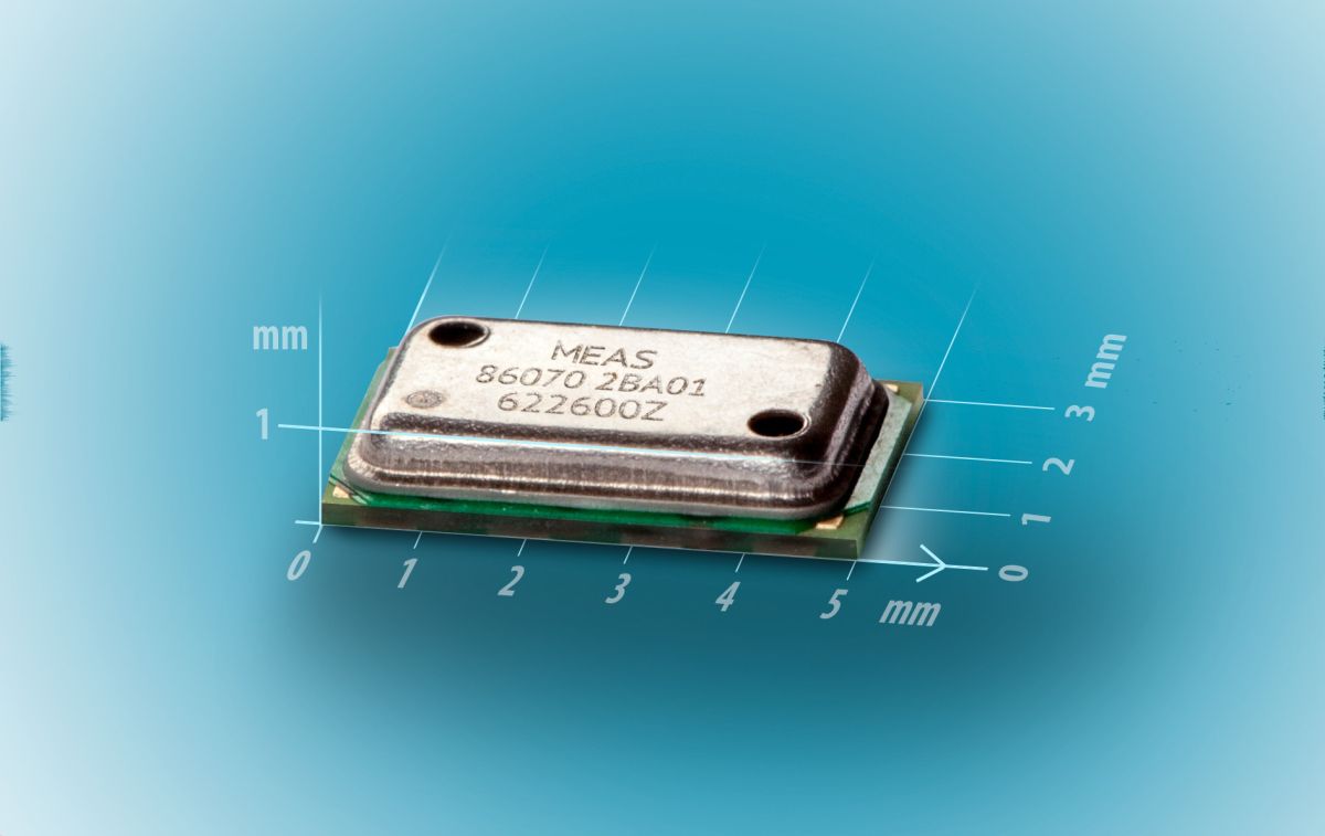 MS8607: Druck, Temperatur und Feuchte mit nur einem Sensormodul erfassen