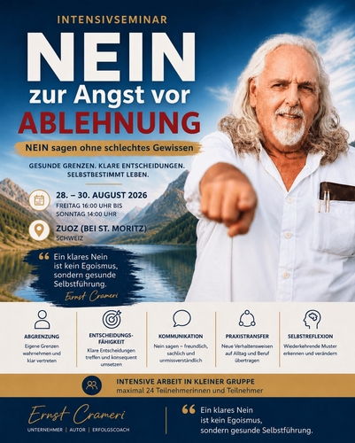 Nein sagen lernen: Intensivseminar bei St. Moritz