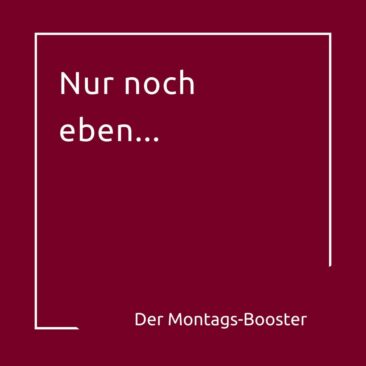 Nur noch eben – wenn Perfektionismus Energie raubt