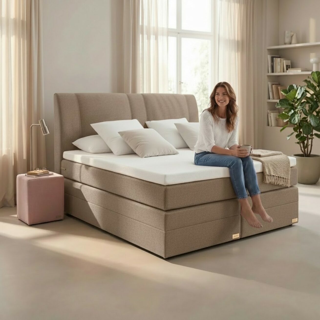 Online-Kauf von Boxspringbetten: Boxspringbettenshop24.de präsentiert Konfigurator mit Visualisierung