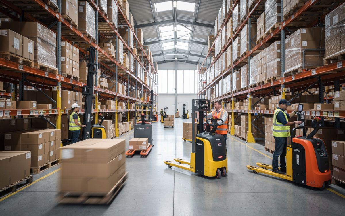 Onlinehandel treibt Nachfrage bei Oswald Transportgeräte
