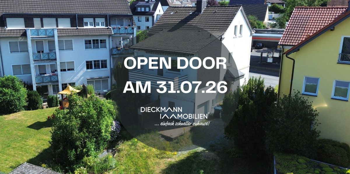 Open Door Besichtigung am 31.07.2026: Einfamilienhaus in Menden Mitte