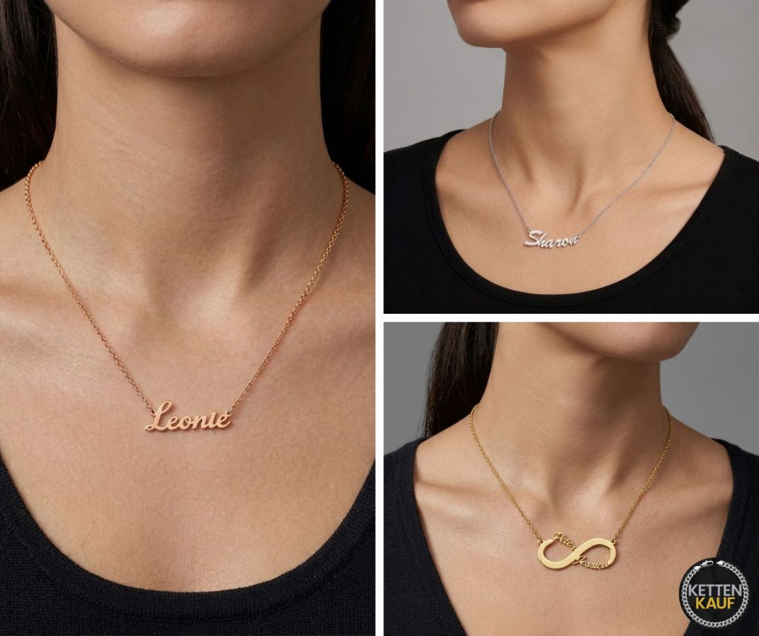 Personalisierte Namensketten – Warum individueller Schmuck als Geschenk so beliebt ist