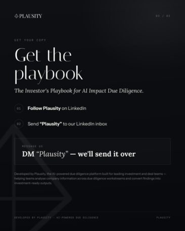 Plausity publishes free AI Impact Due Diligence Guide