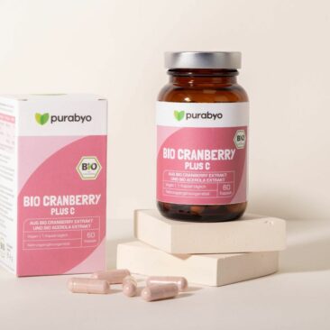 Purabyo bringt Bio Cranberry plus Acerola-C auf den Markt